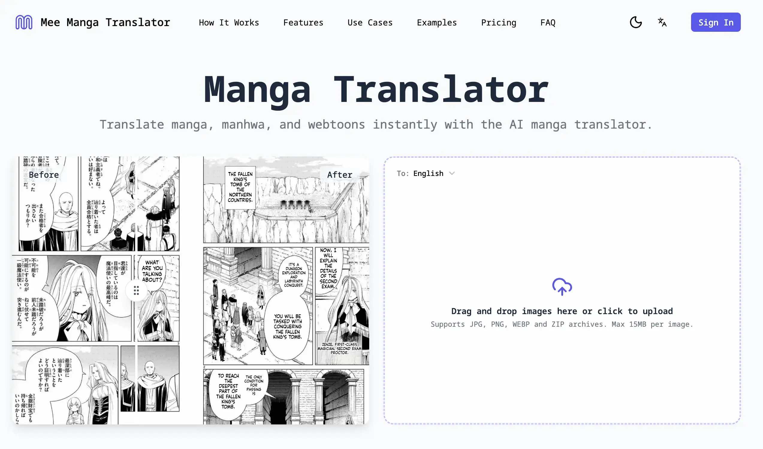 Manga Translator